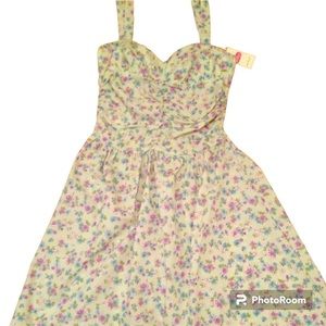 🆕 Feminine Flirty Floral Summer Dress